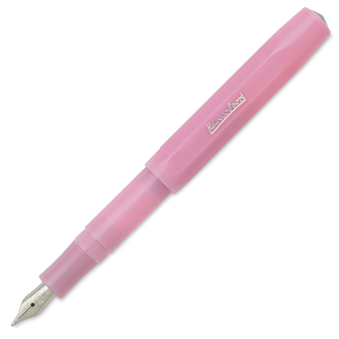Open in modal - Kaweco Frosted Sport Fountain Pen - Blush Pitaya, Extra-Broad
