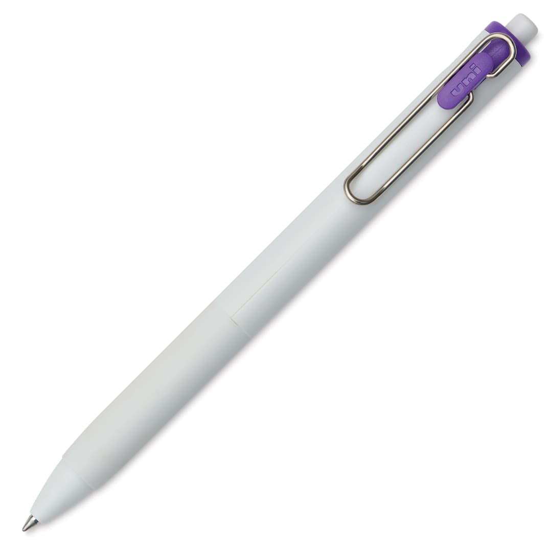 Open in modal - Uni-Ball One Retractable Gel Pen - Purple, 0.7 mm