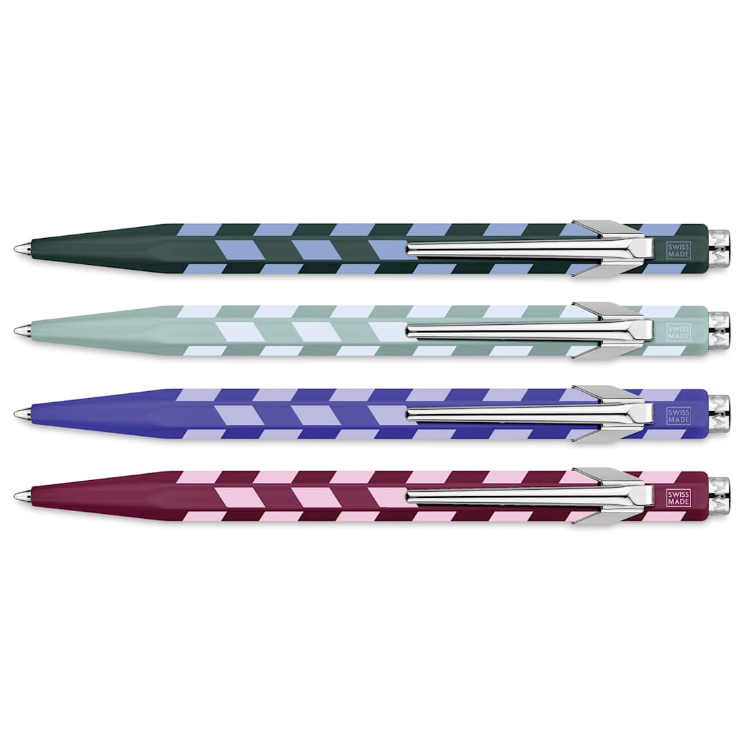 Open in modal - Caran d'Ache Special Edition Mosaic 849 Ballpoint Pens in available colors