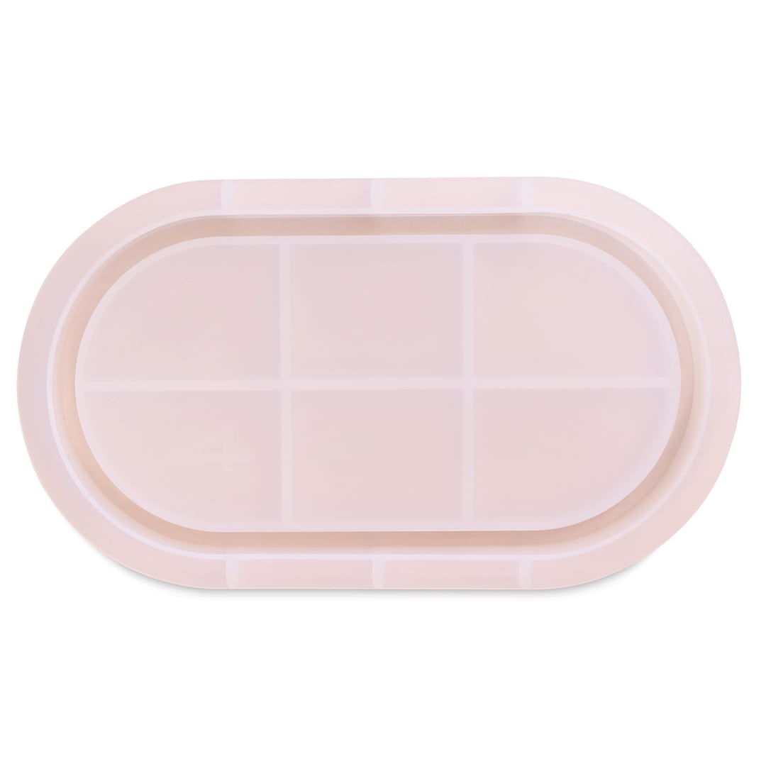 Open in modal - Jesmonite Silicone Tray Mold - Medium Oval Tray