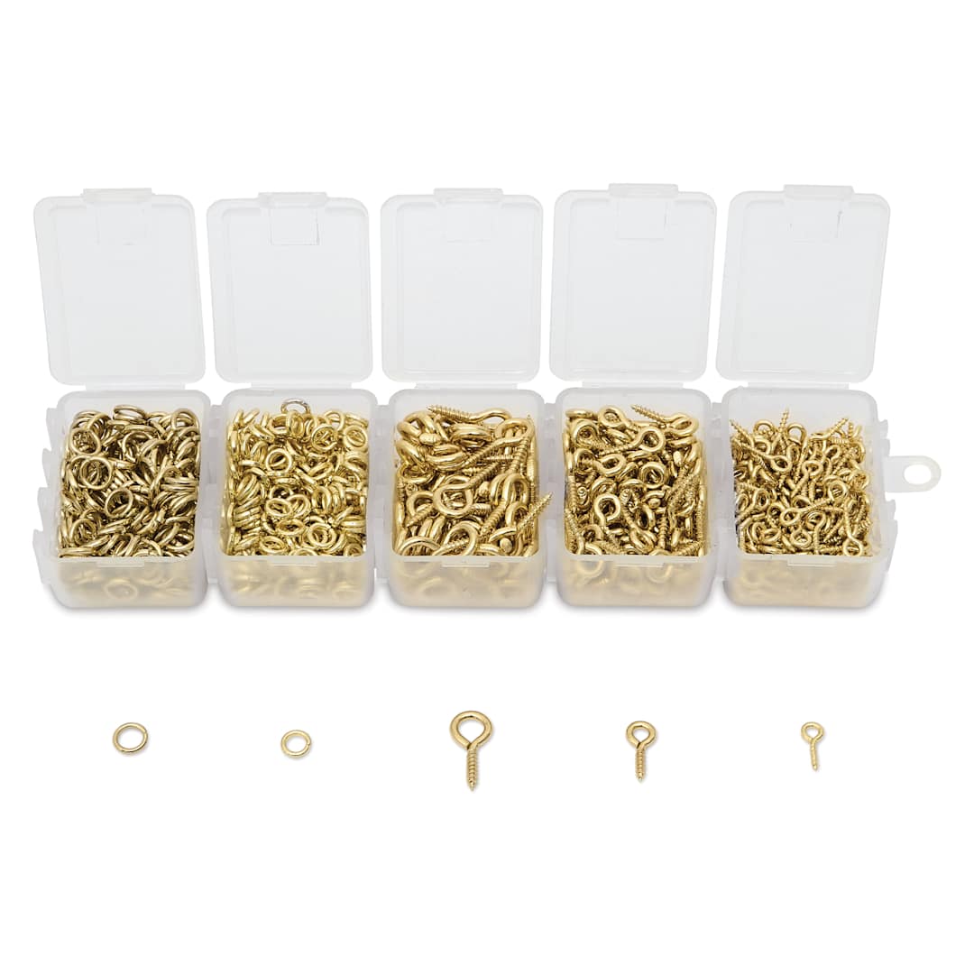 Open in modal - Jewelry Made By Me Essential Connections Set - Gold
