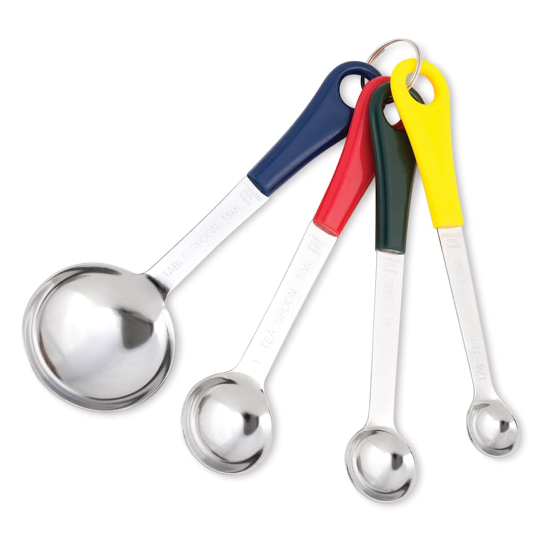 Open in modal - Fox Run Stainless Steel Measuring Spoon Set - Set of 4