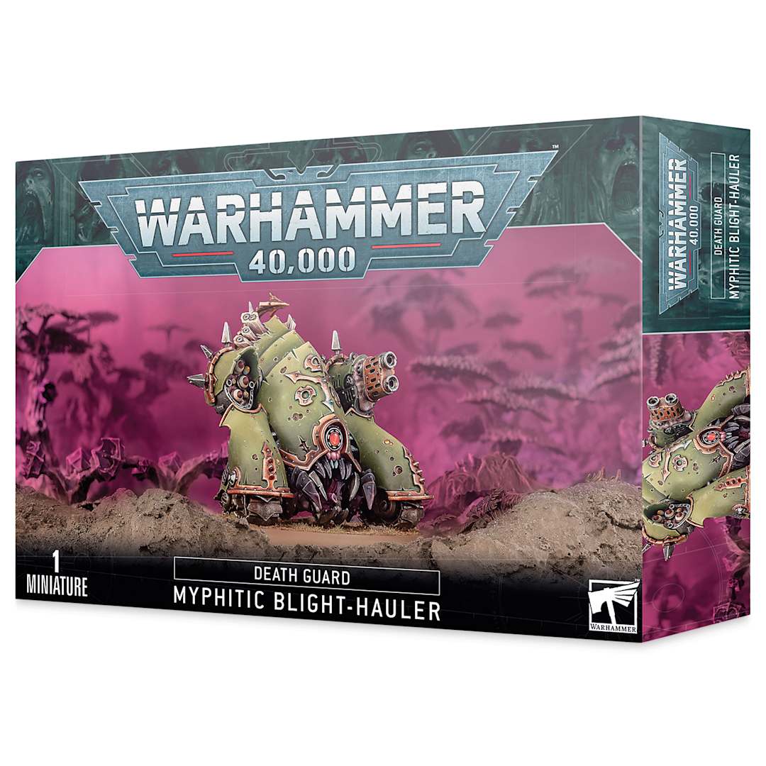 Open in modal - Warhammer 40K Death Guard Myphitic Blight Hauler, packaging