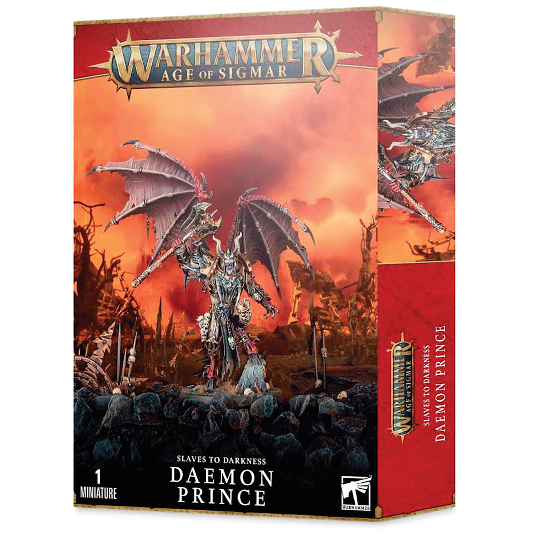 Open in modal - Warhammer Age of Sigmar Slaves to Darkness Daemon Prince, packaging