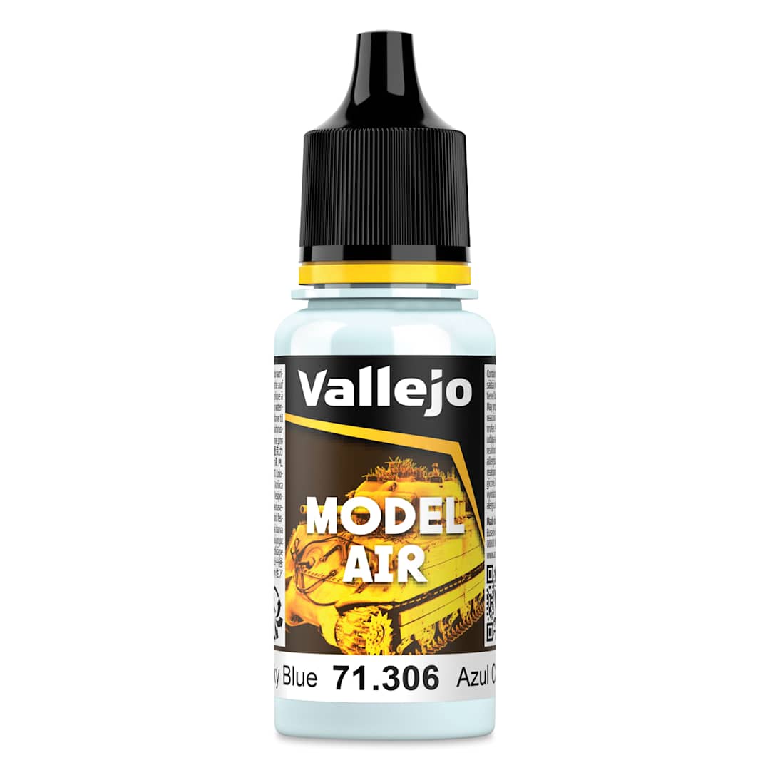 Open in modal - Vallejo Model Air Acrylic Paint - Sky Blue, 18 ml