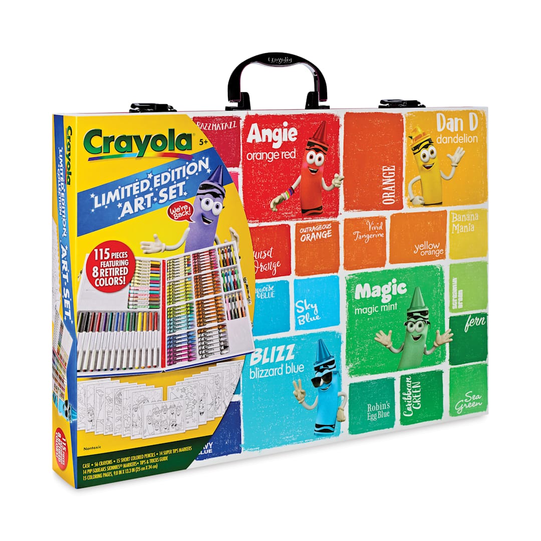 Open in modal - Crayola Limited Edition 115-Piece Art Set