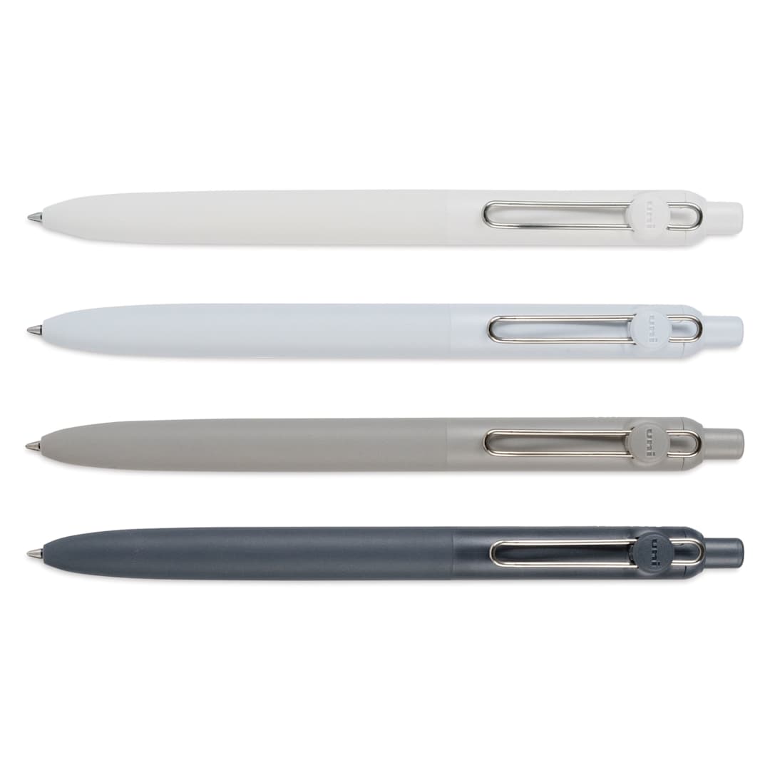 Open in modal - Uni-Ball Zento Gel Pens - Set of 4, Zen, 0.7 mm