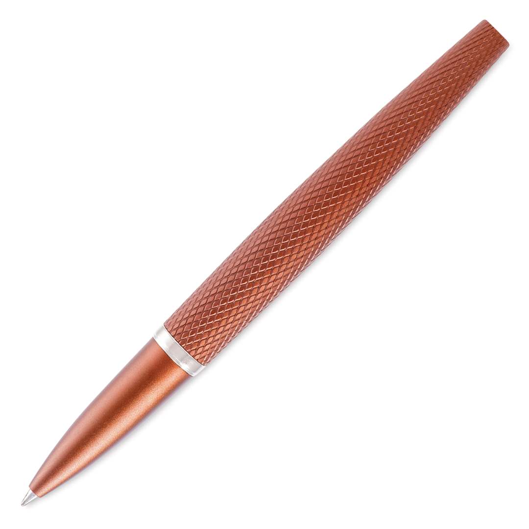 Open in modal - Diplomat Viper Rollerball Pen - Brown Guilloche