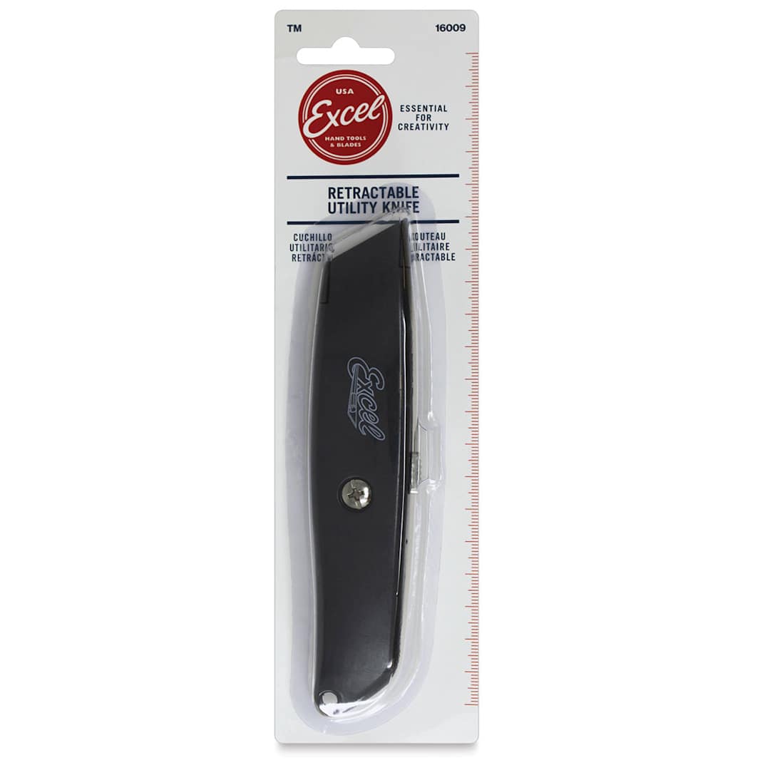 Open in modal - Excel Blades Retractable Utility Knife In Package