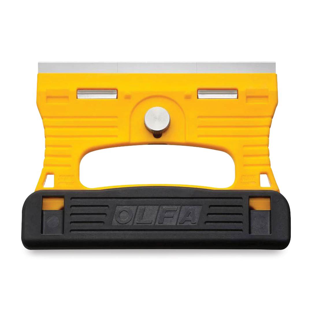 Open in modal - Olfa Stainless Steel Multi-Grip Scraper, out of packaging