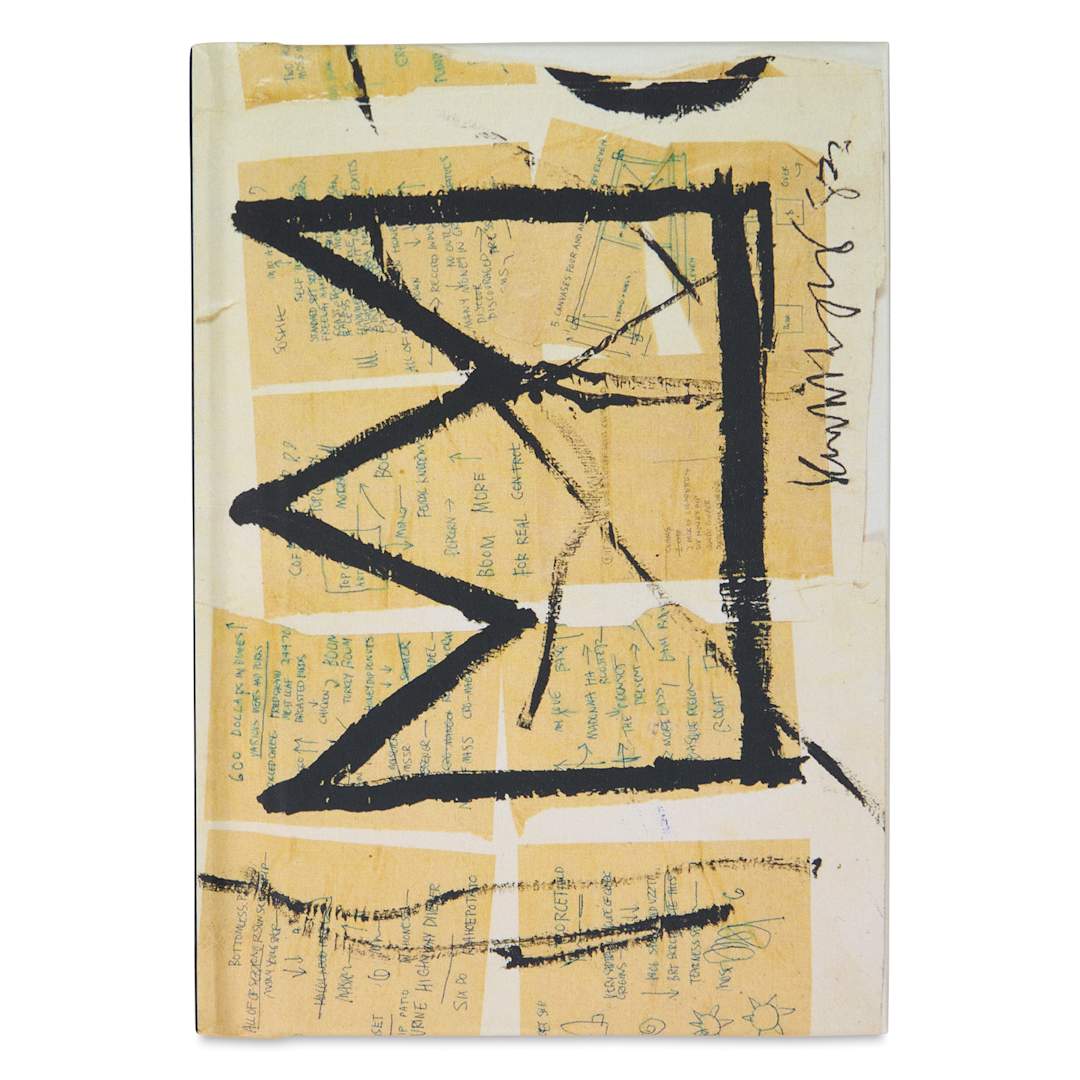Open in modal - Basquiat Mini Notebook - Crown, 3-1/2" x 5", front of notebook
