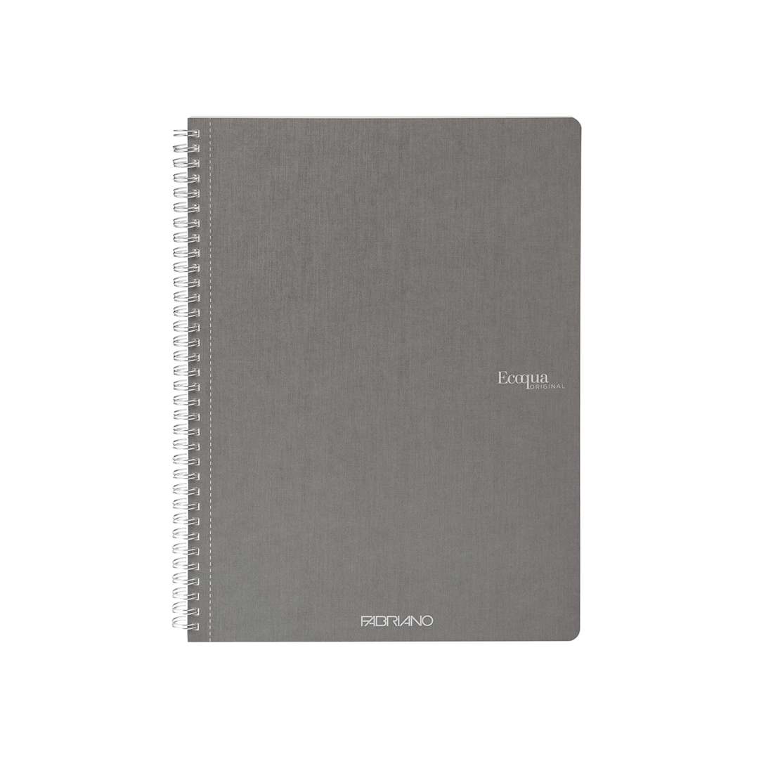 Open in modal - Fabriano Eco Qua Spiral Blank Grey - 70 Shts./Bk.