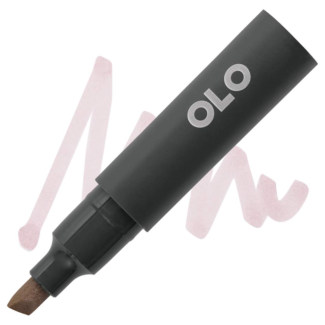 Open in modal - Olo Chisel Tip Half-Marker - WG3 Warm Gray 3 - marker and swatch