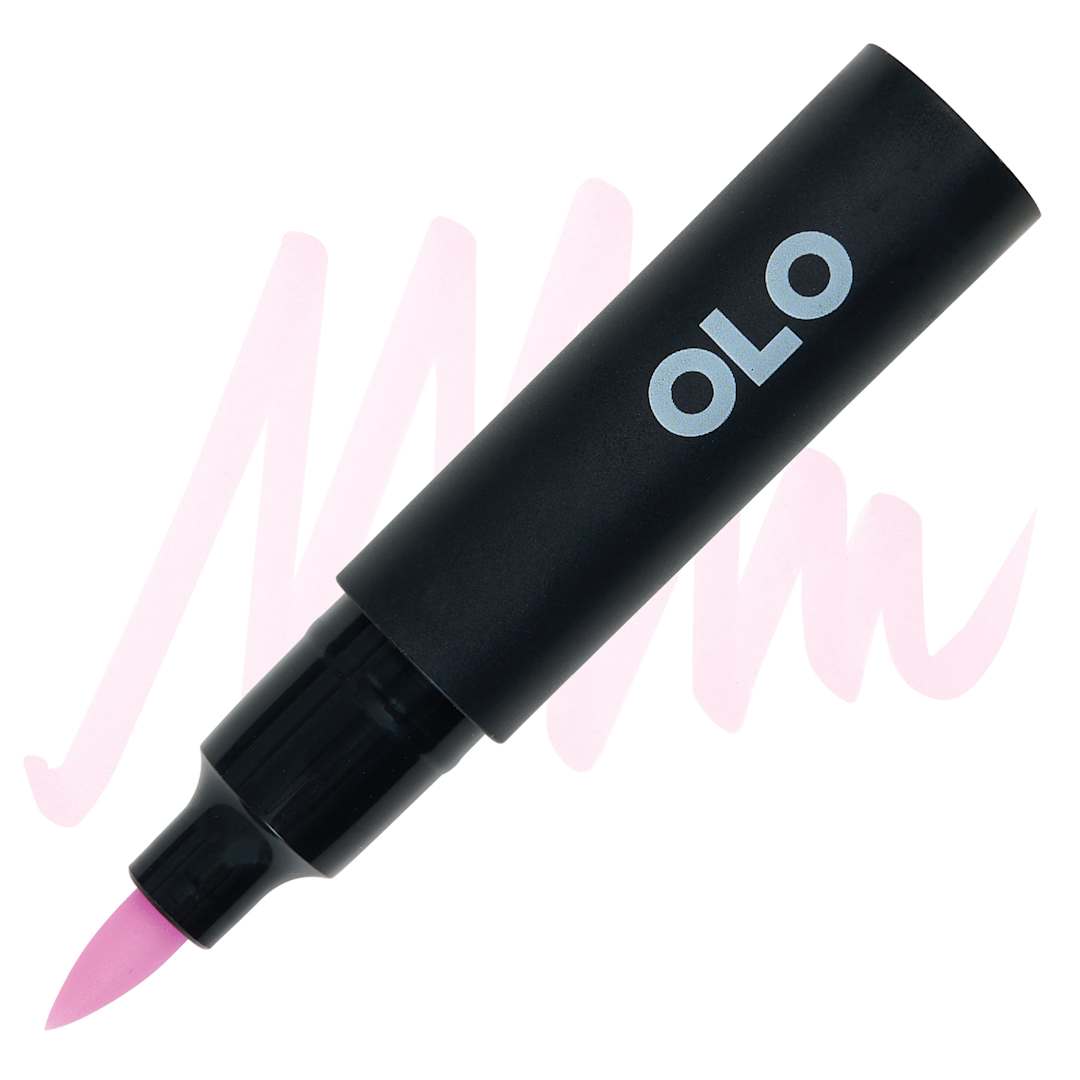 Open in modal - Olo Brush-Tip Half Marker - V1.1 Heather marker and swatch