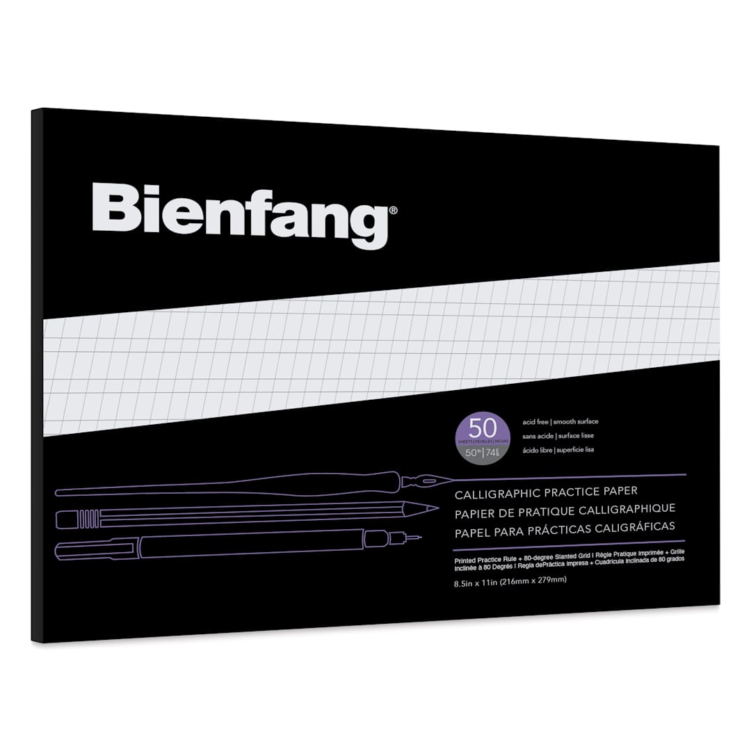 Open in modal - Bienfang Calligraphic Practice Pad - 8-1/2" x 11"