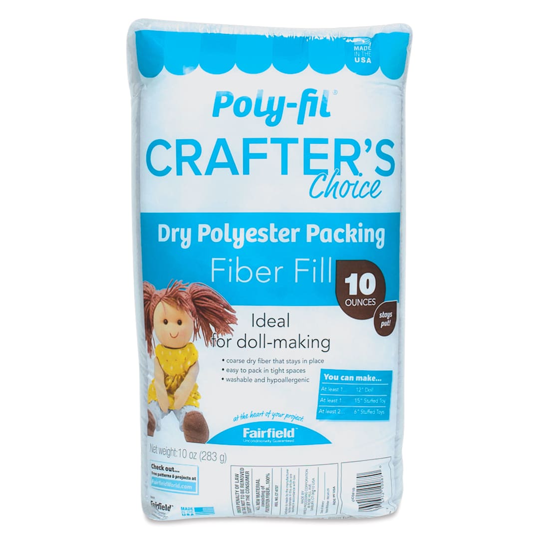 Open in modal - Poly-Fil Crafter’s Choice Dry Packing Fiber Fill - 10 oz Bag