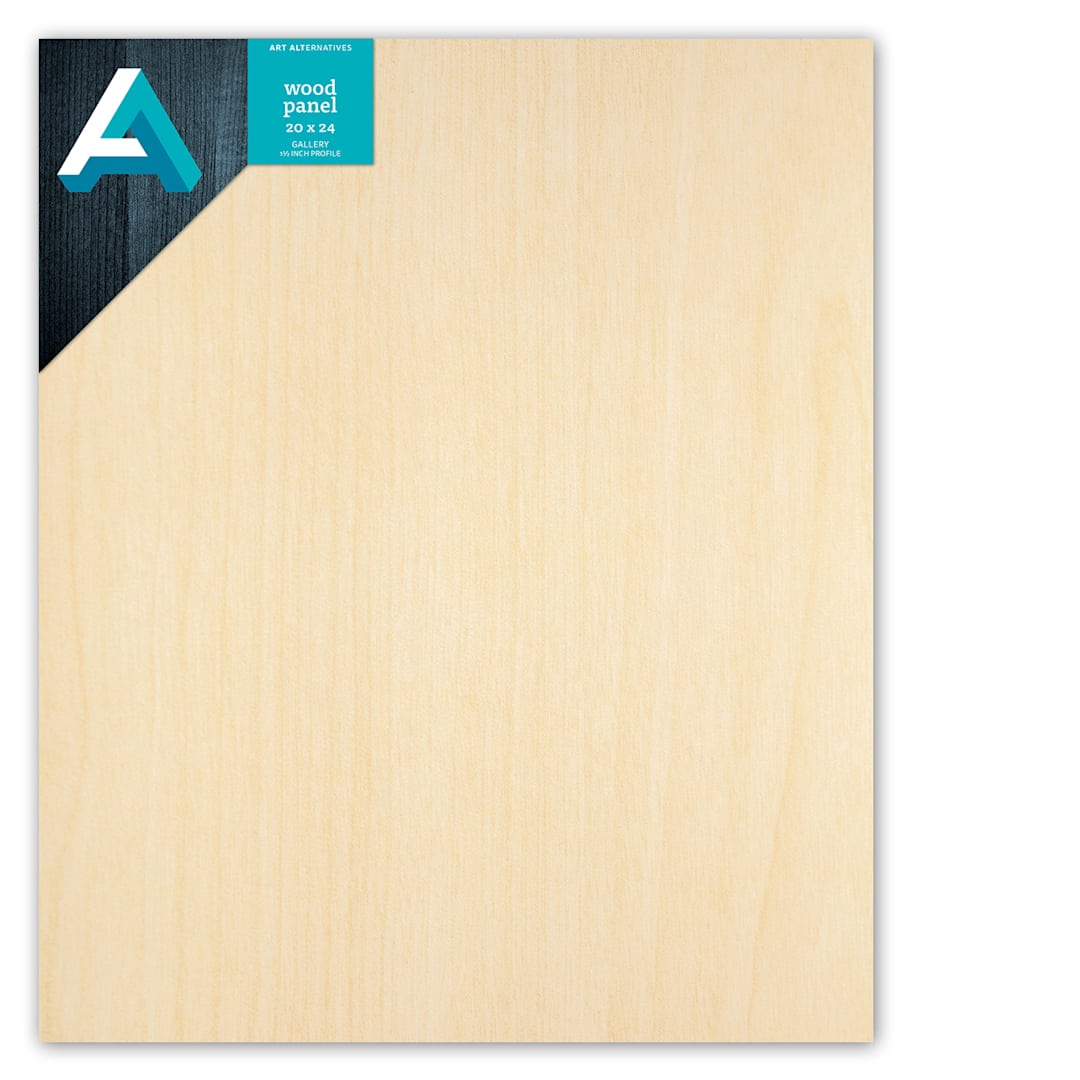 Open in modal - Art Alternatives Classic Wood Panel, Gallery, 1.5 in Profile, 20 in x 24 in