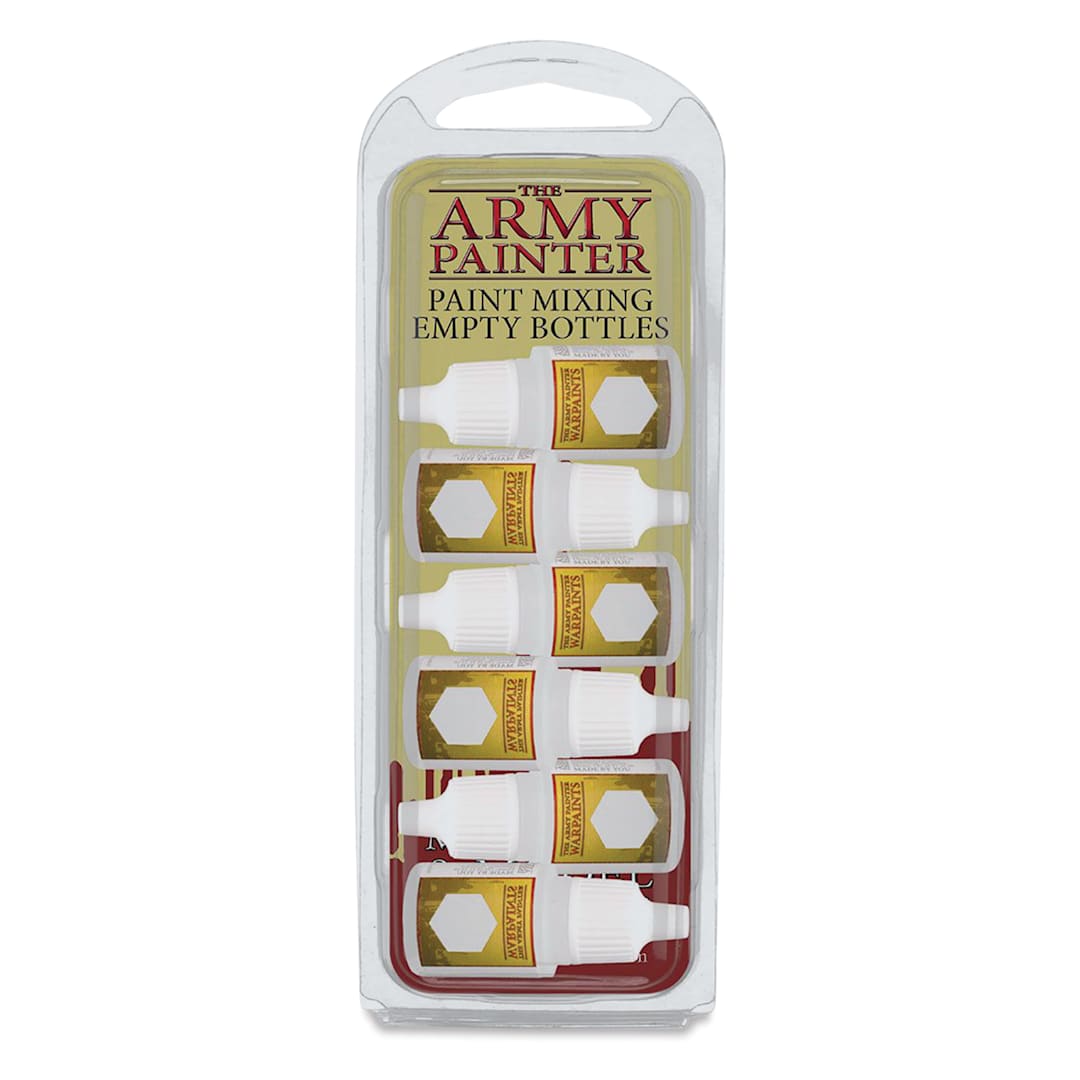 Open in modal - The Army Painter Empty Mixing Bottles, packaging