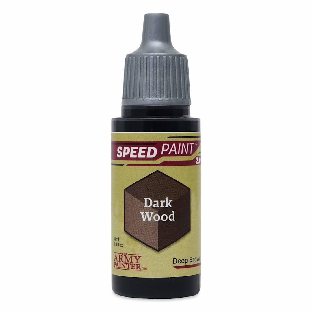 Open in modal - The Army Painter Acrylic Speedpaint - Dark Wood, 18 ml