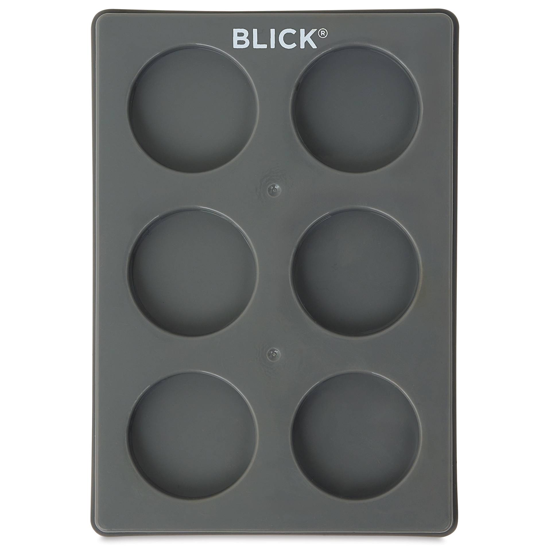 Blick Essentials Empty Tempera Cake Tray - 6 Wells, Small, front