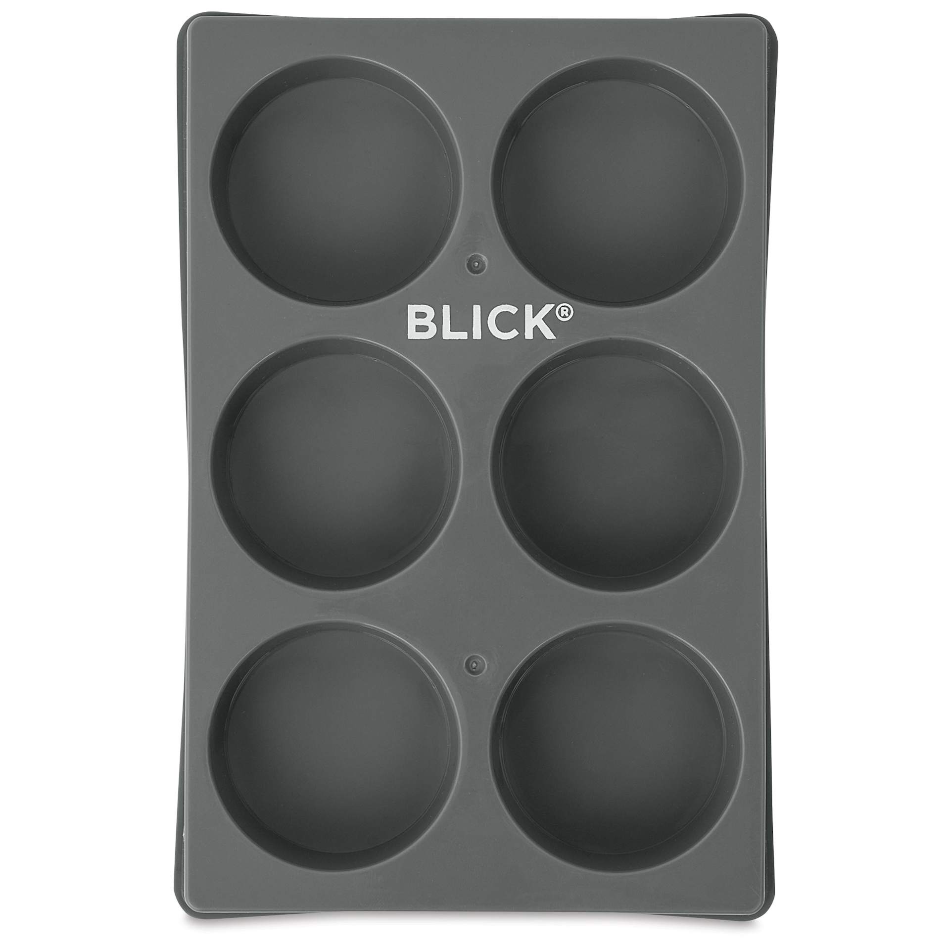 Blick Essentials Empty Tempera Cake Tray - 6 Wells, Medium, front