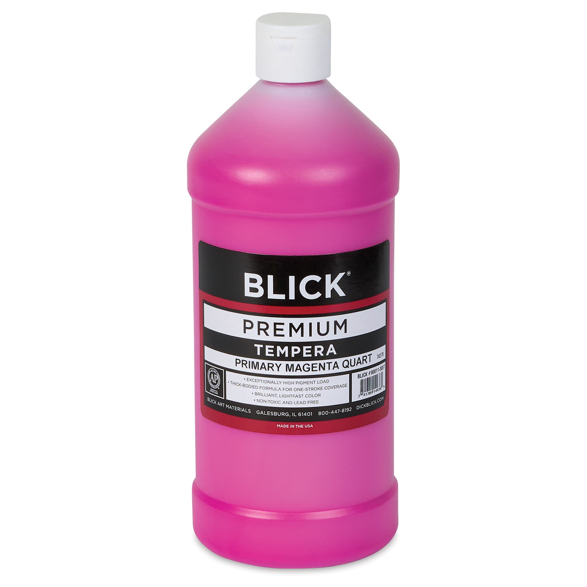 Blick Premium Grade Tempera - Primary Magenta, Quart