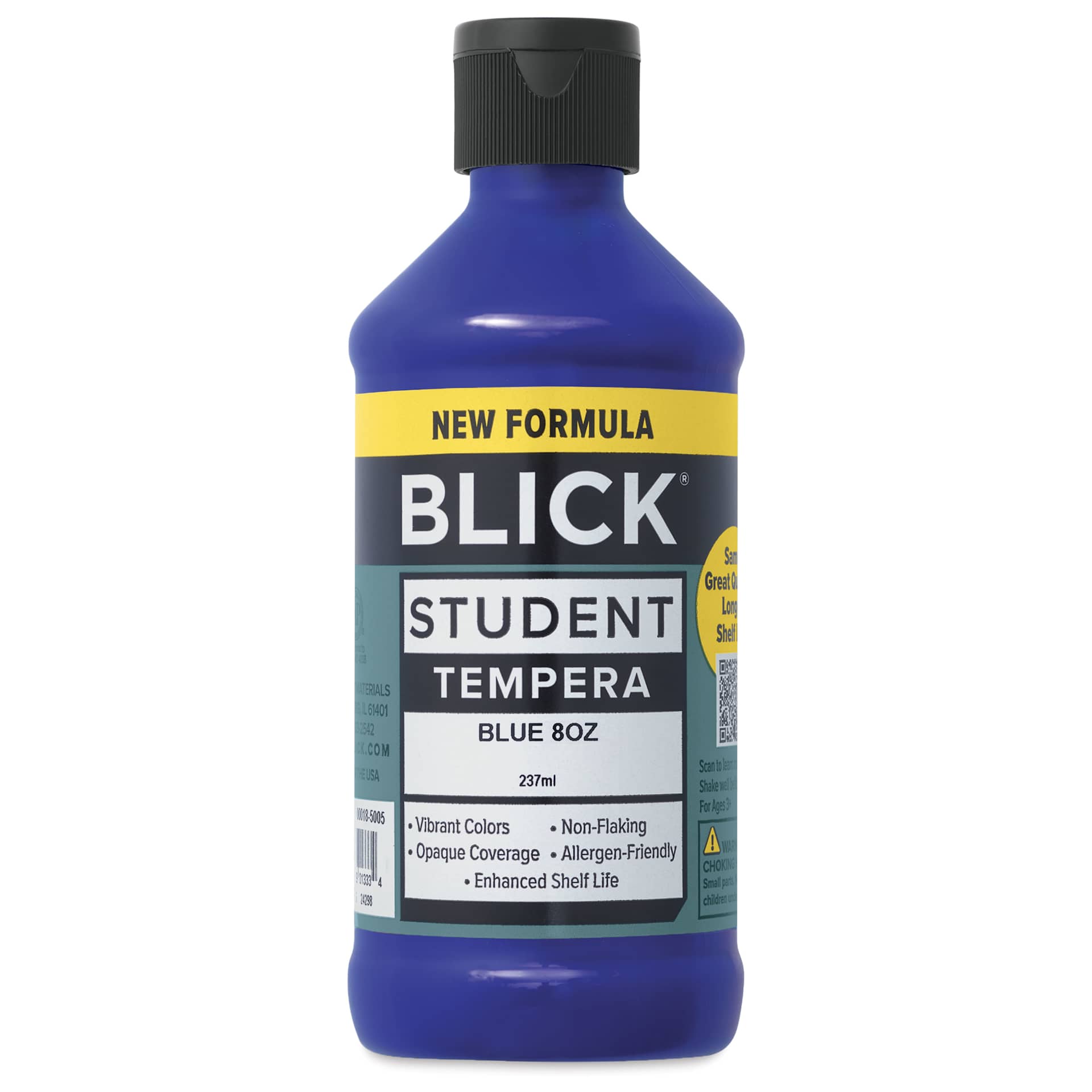 Blick Student Tempera Paint - Blue, 8 oz bottle
