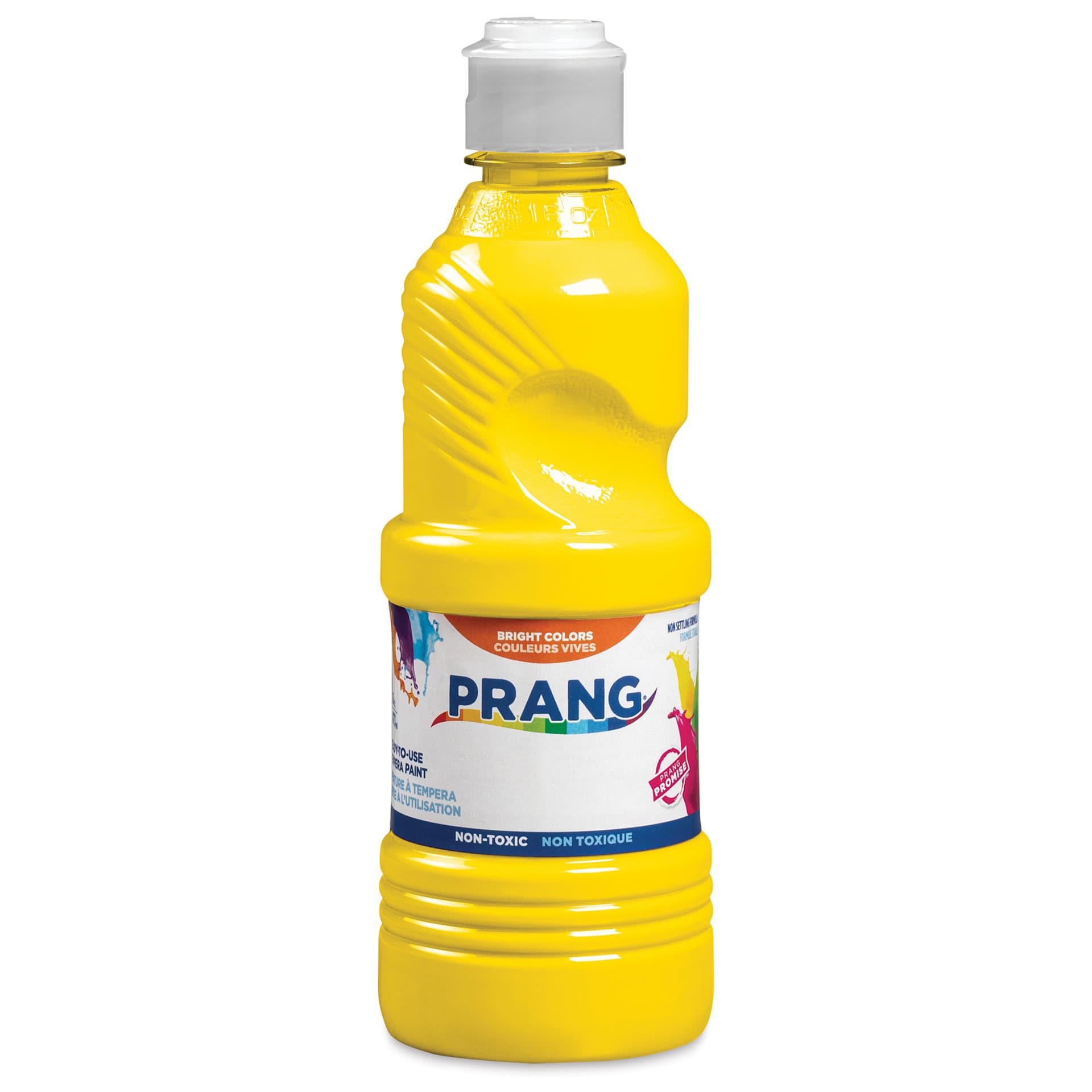 Prang Ready-To-Use Tempera Paint - Yellow, 16 oz bottle