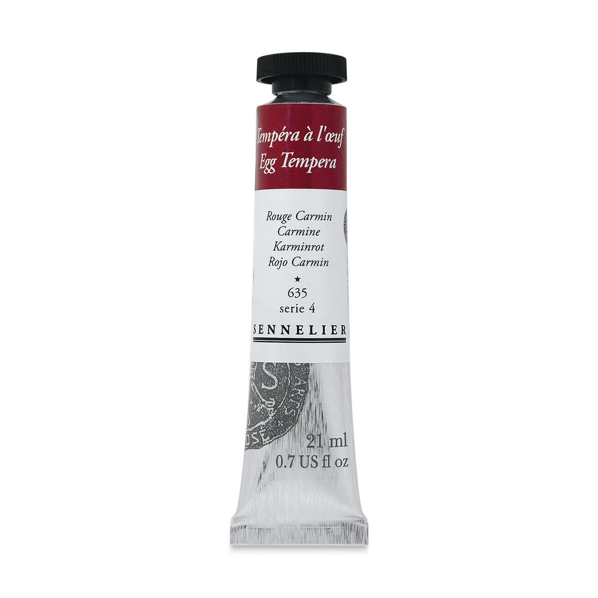 Sennelier Artists Egg Tempera - Carmine, 21 ml tube
