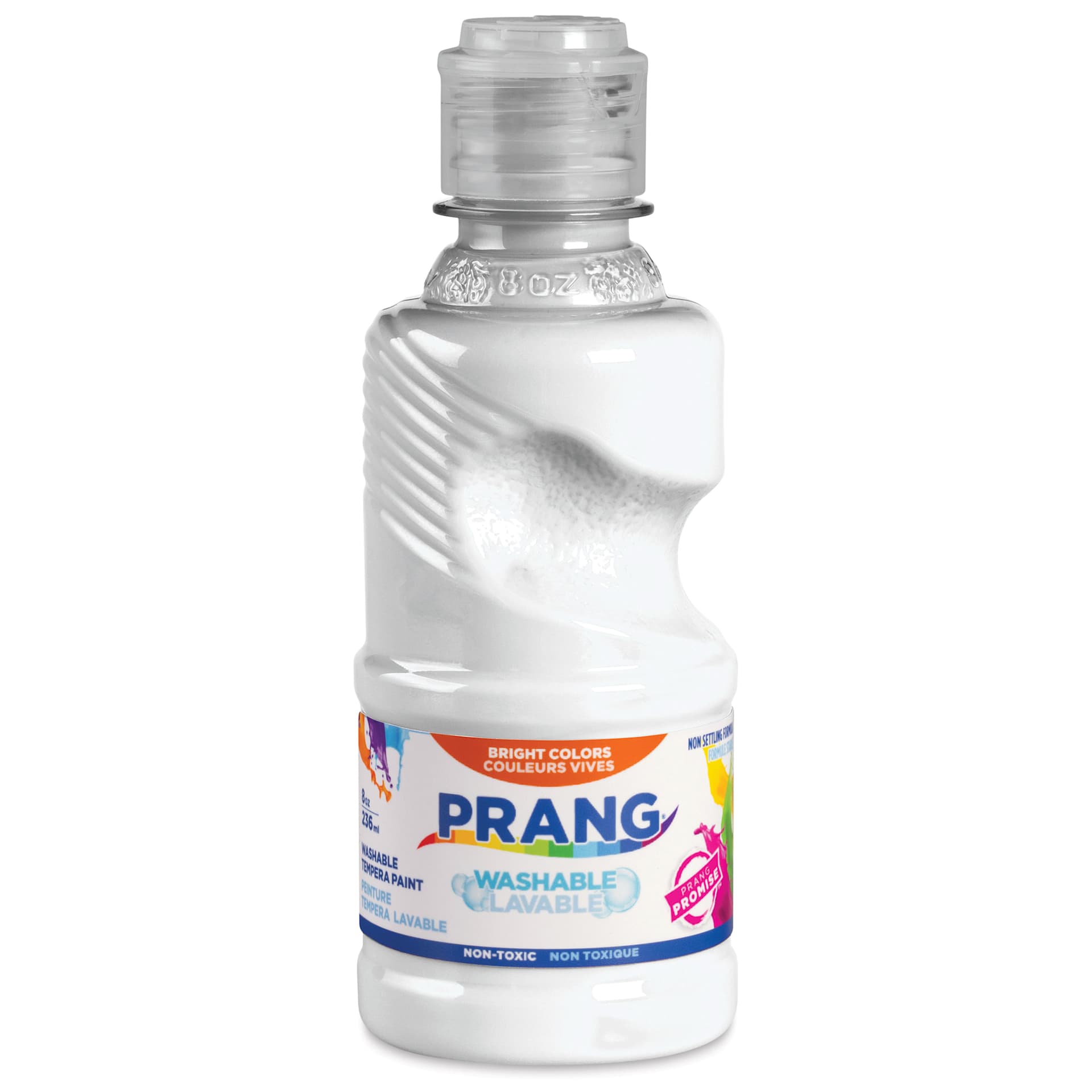 Prang Ready-To-Use Washable Tempera Paints - White, 8 oz