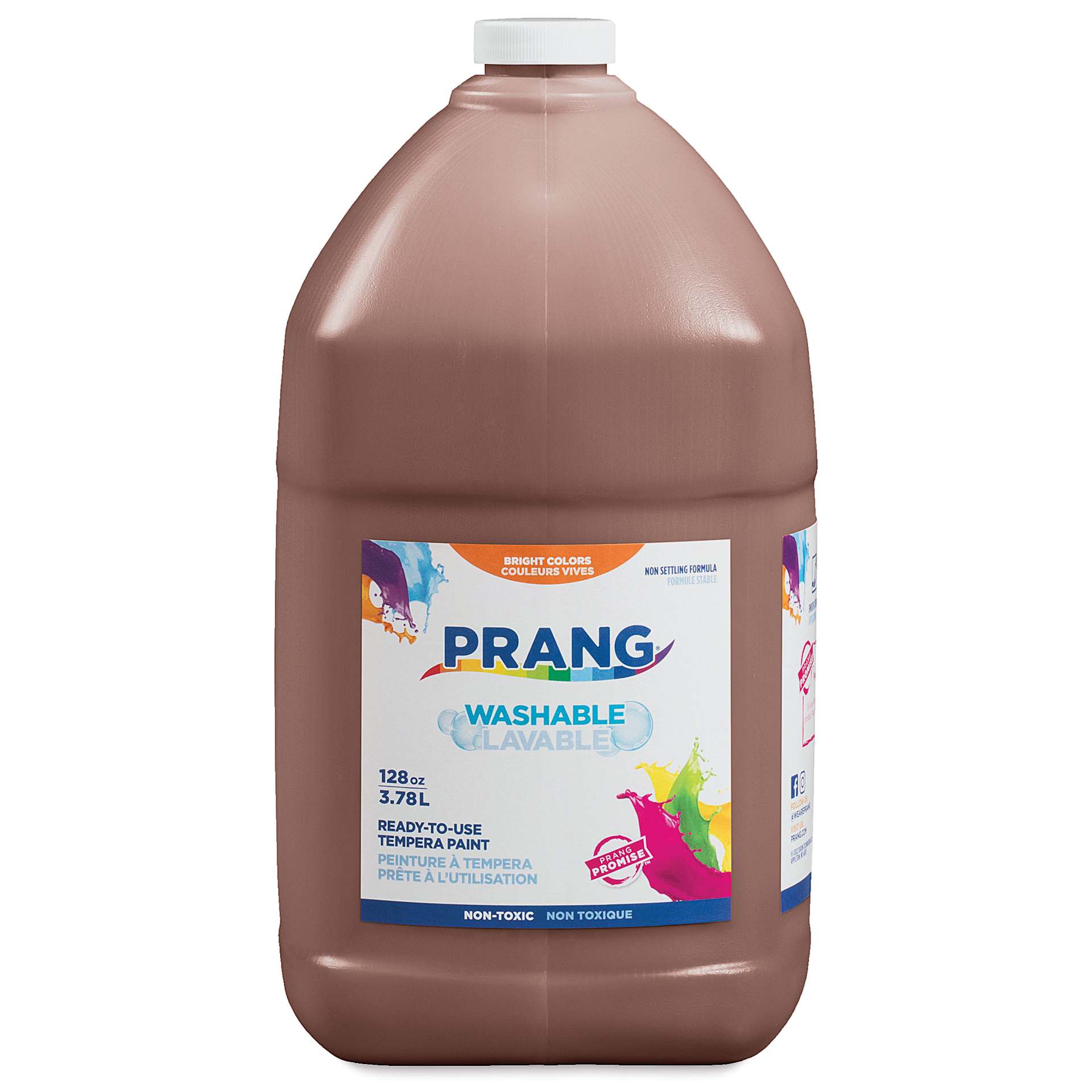Prang Ready-To-Use Washable Tempera Paint - Brown, Gallon