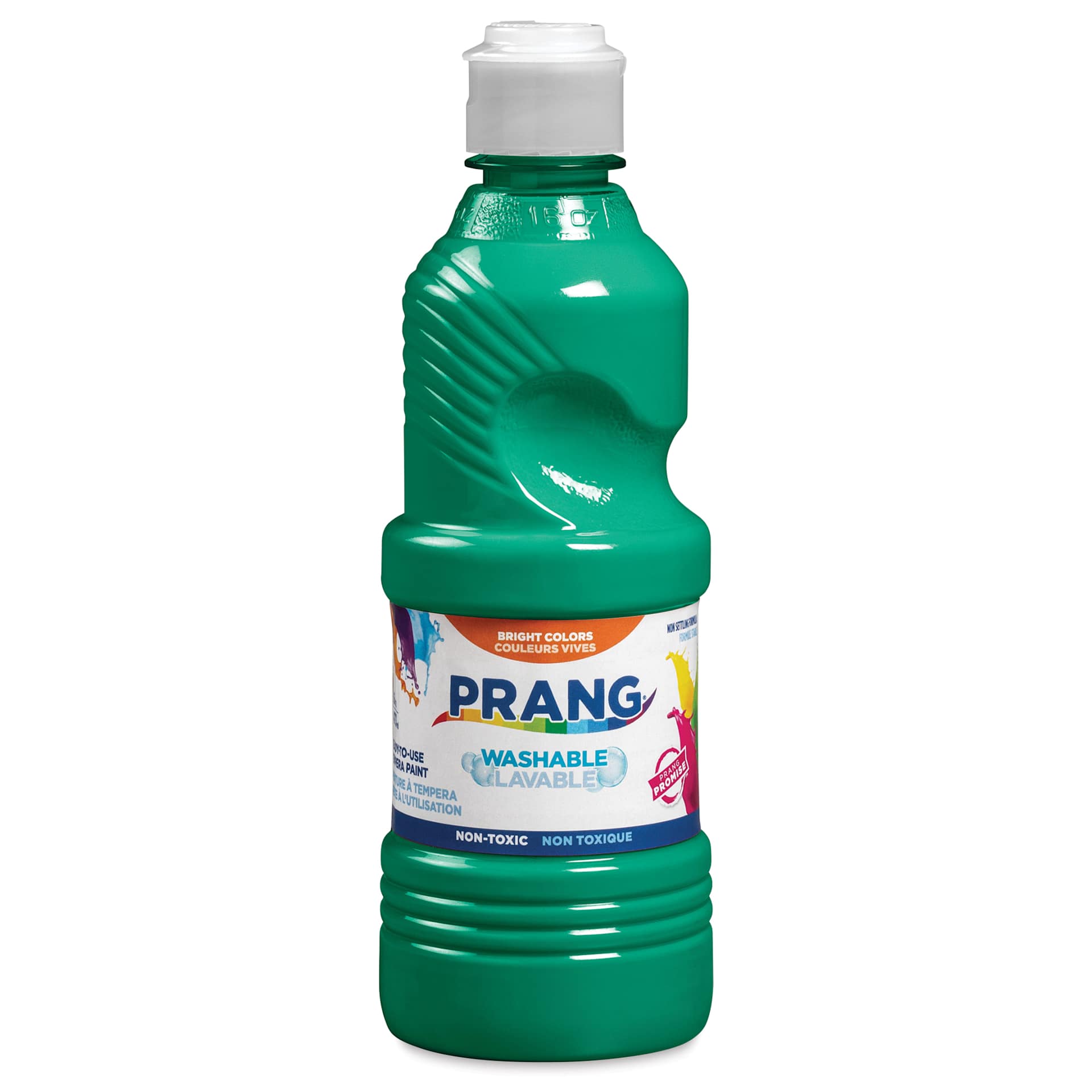 Prang Ready-To-Use Washable Tempera Paint - Green, 16 oz bottle