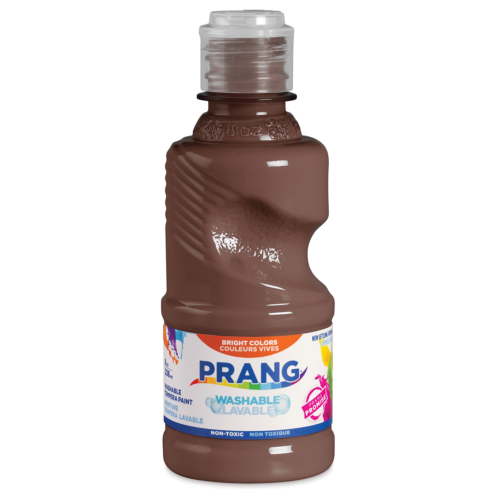 Prang Ready-To-Use Washable Tempera Paints - Brown, 8 oz