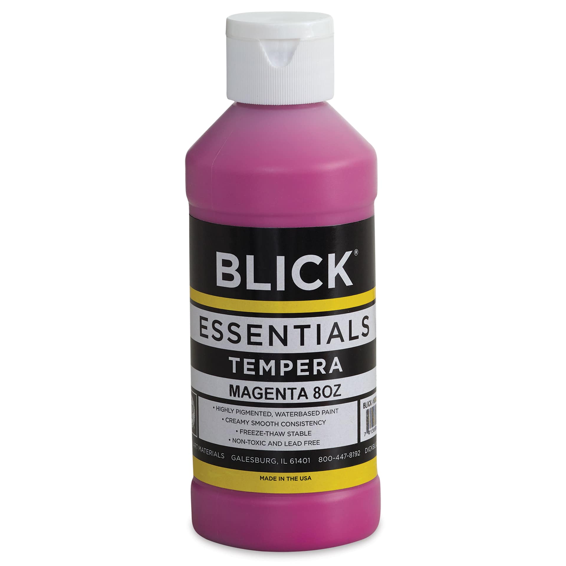 Blick Essentials Tempera - Magenta, 8 oz bottle