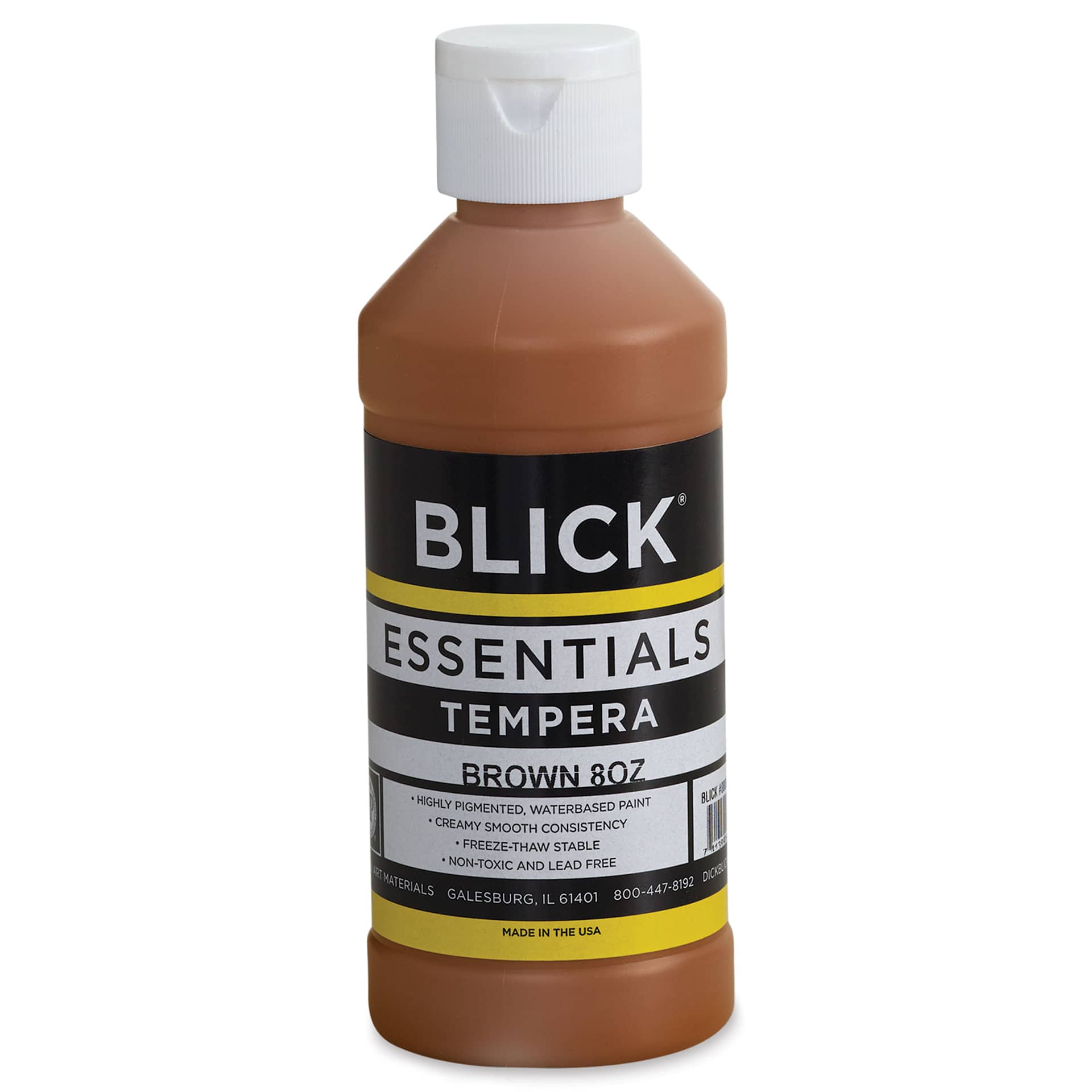Blick Essentials Tempera - Brown, 8 oz bottle