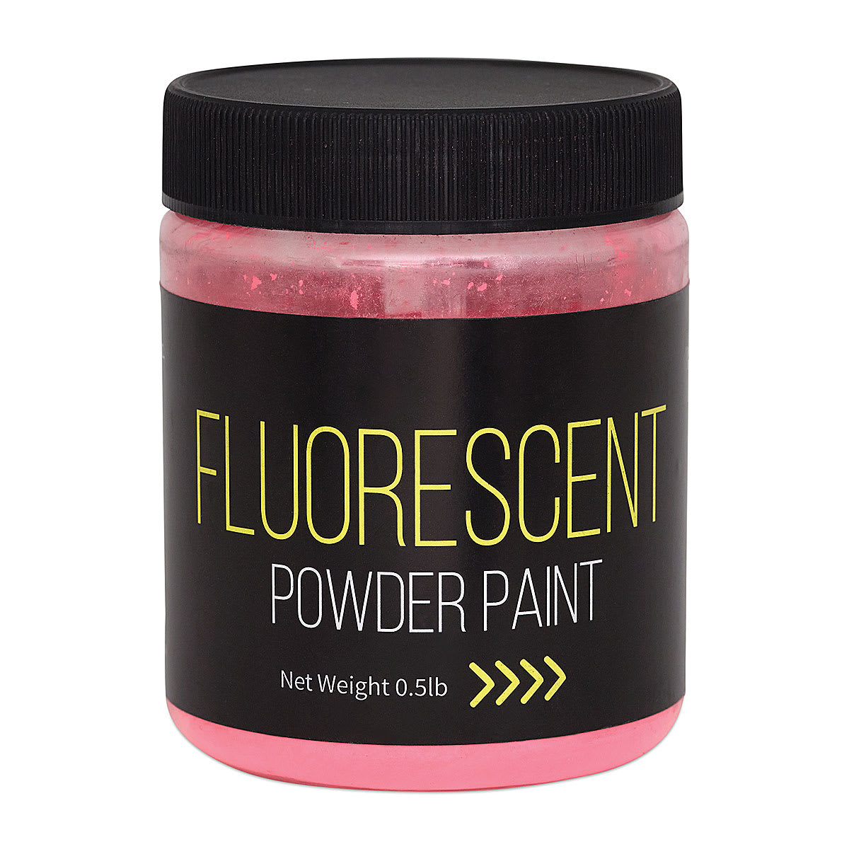 Richeson Powder Tempera Paint - Fluorescent Red, 1/2 lb