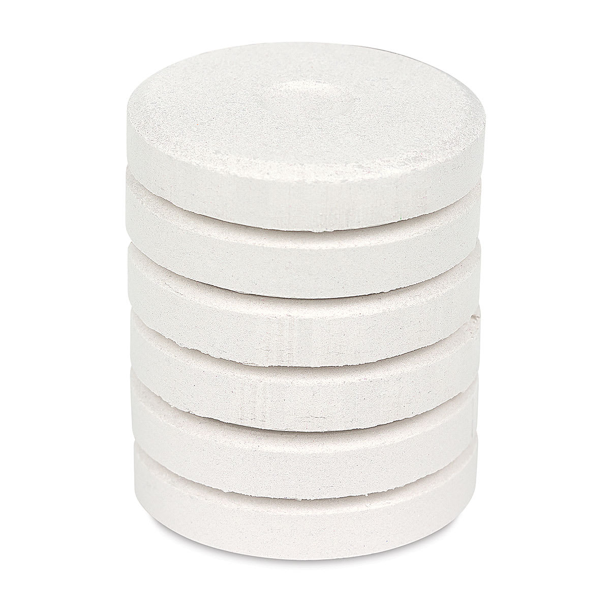 Richeson Tempera Cakes - Mirror Metallic, Pkg of 6