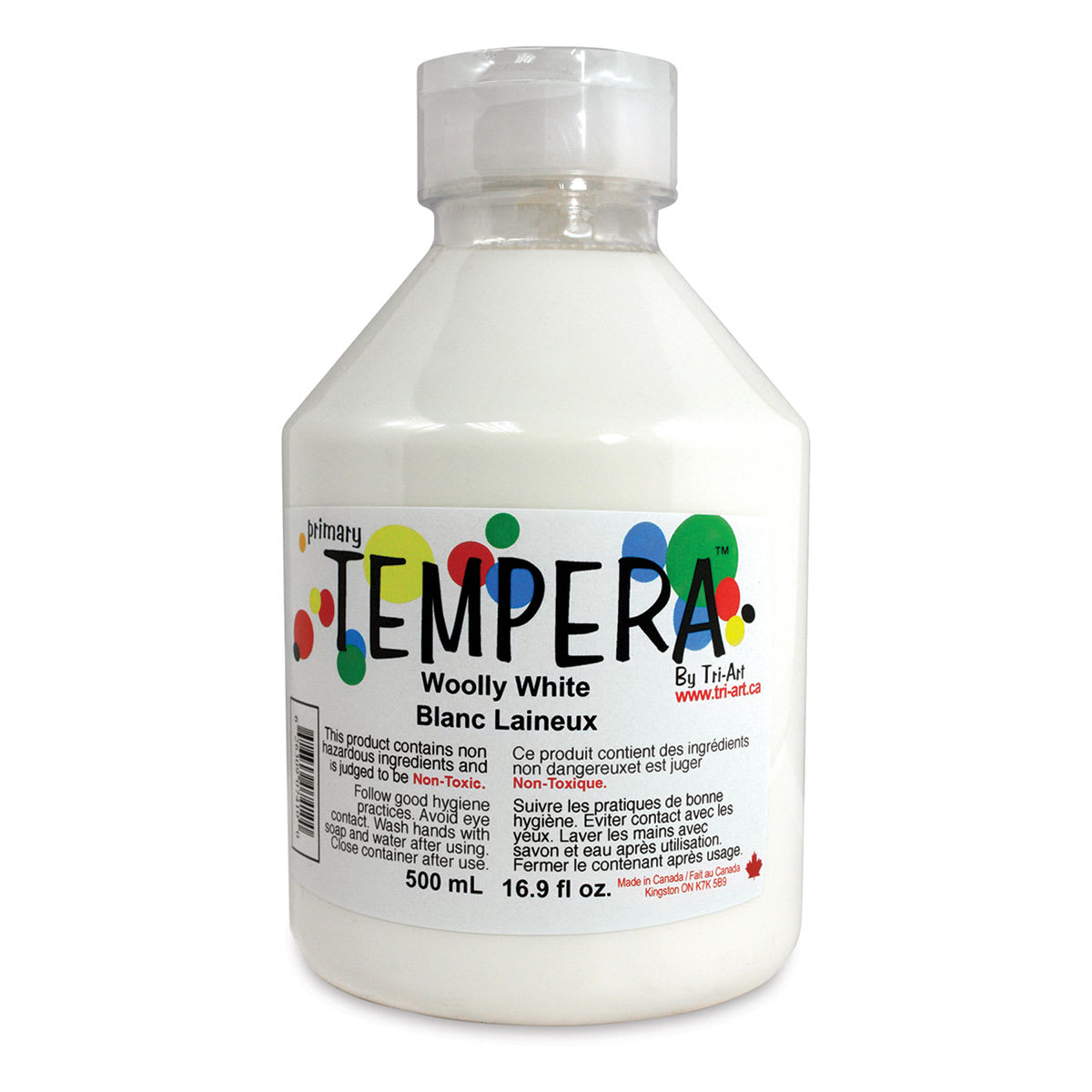 Tri-Art Liquid Tempera - White, 500 ml
