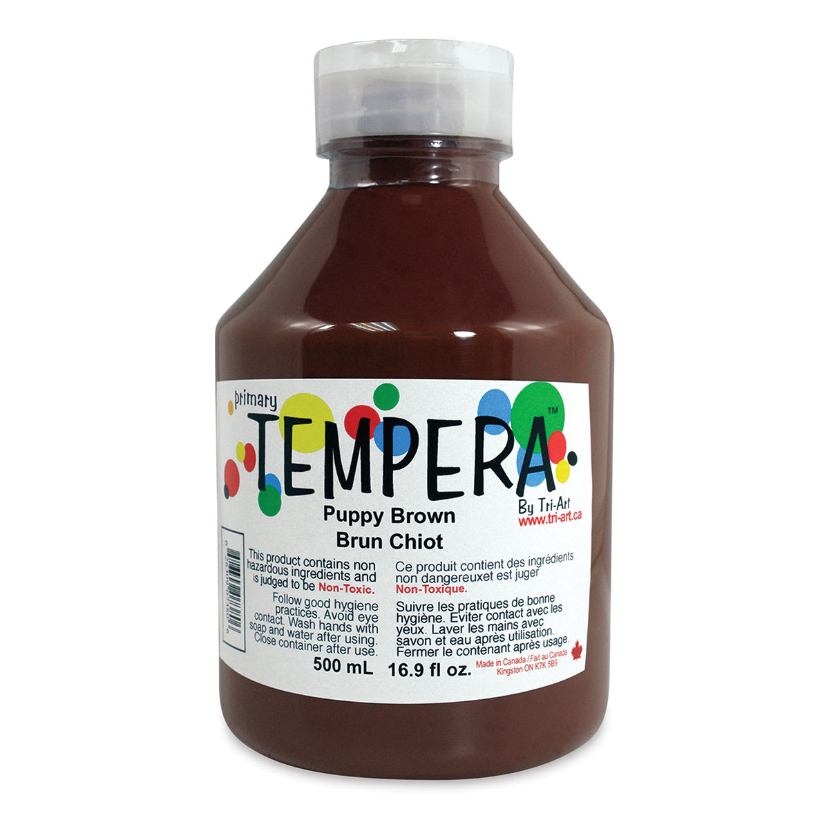 Tri-Art Liquid Tempera - Brown, 500 ml