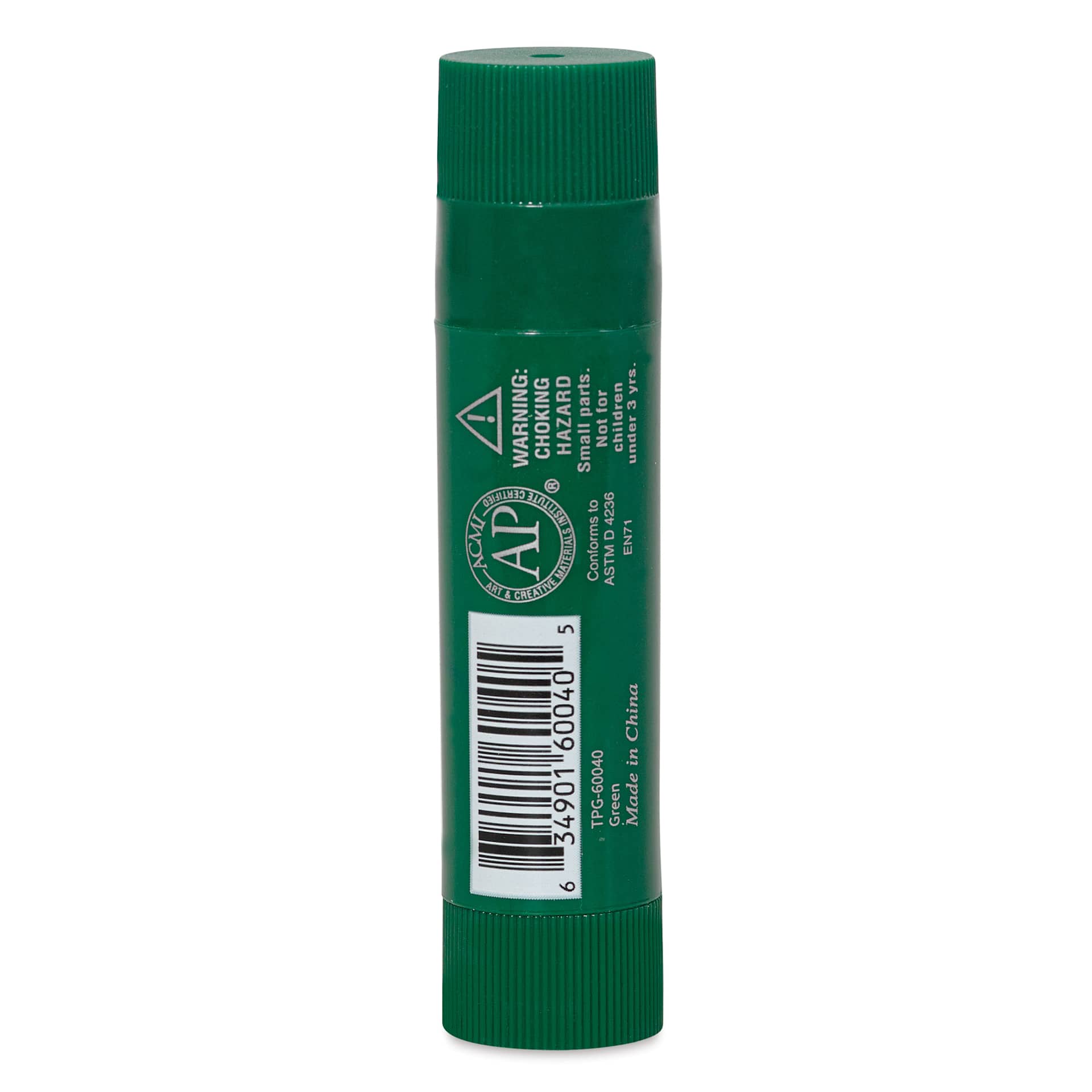 Kwik Stix Tempera Paint Sticks - Green single stick back of stick