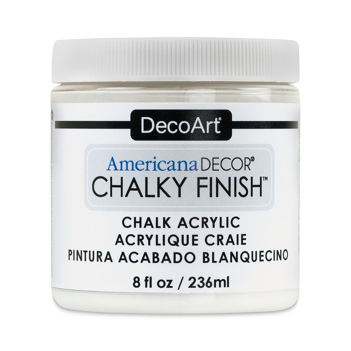 DecoArt Americana Decor Chalky Finish Paint - Everlasting, 8 oz jar