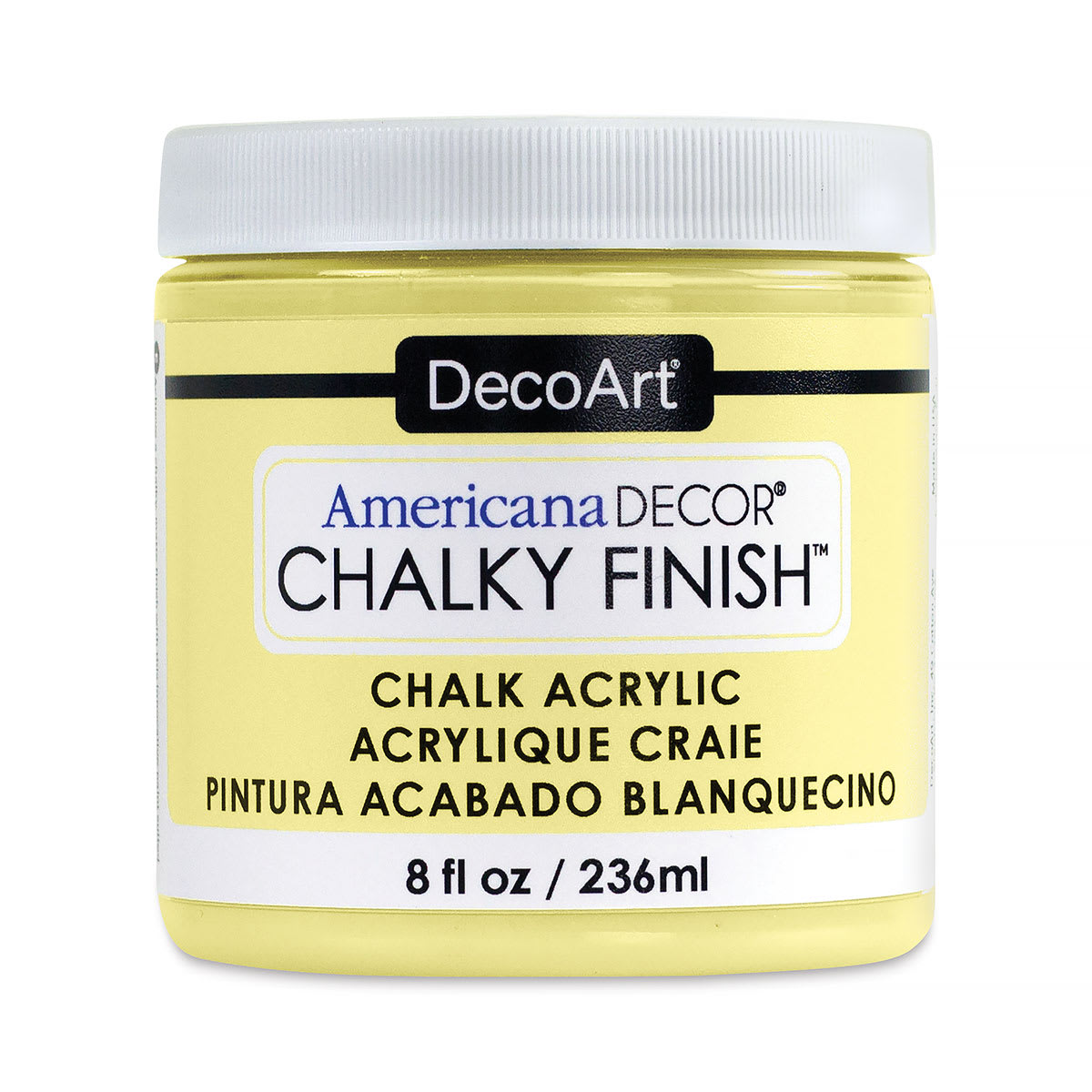 DecoArt Americana Decor Chalky Finish Paint - Delicate, 8 oz jar