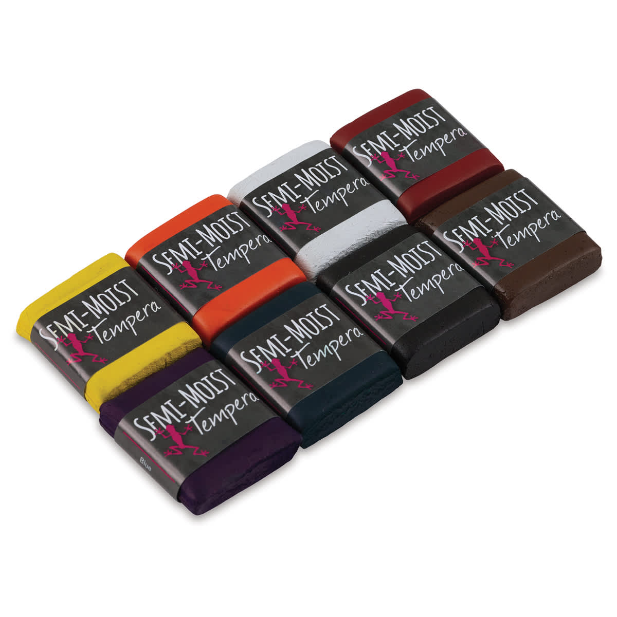 Richeson Semi-Moist Tempera Cake - 8-Color Refill Pack