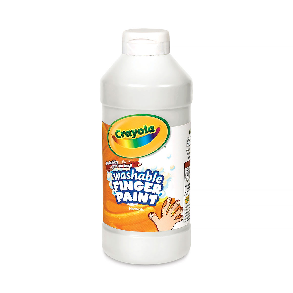 Crayola Washable Fingerpaint - White, 16 oz Bottle