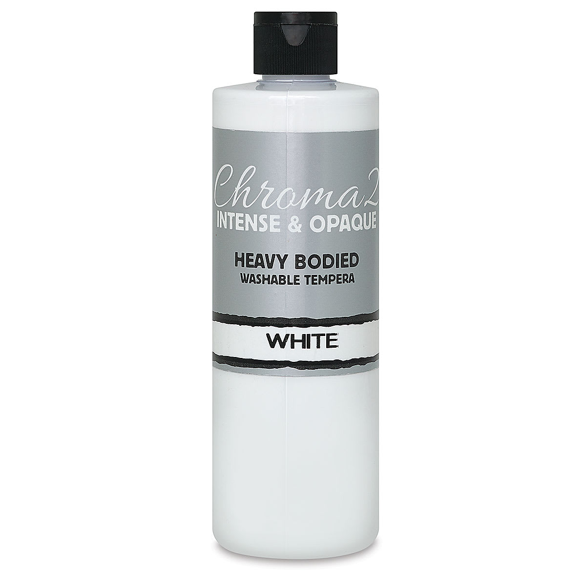 Chroma 2 Washable Tempera - 16 oz Bottle, White