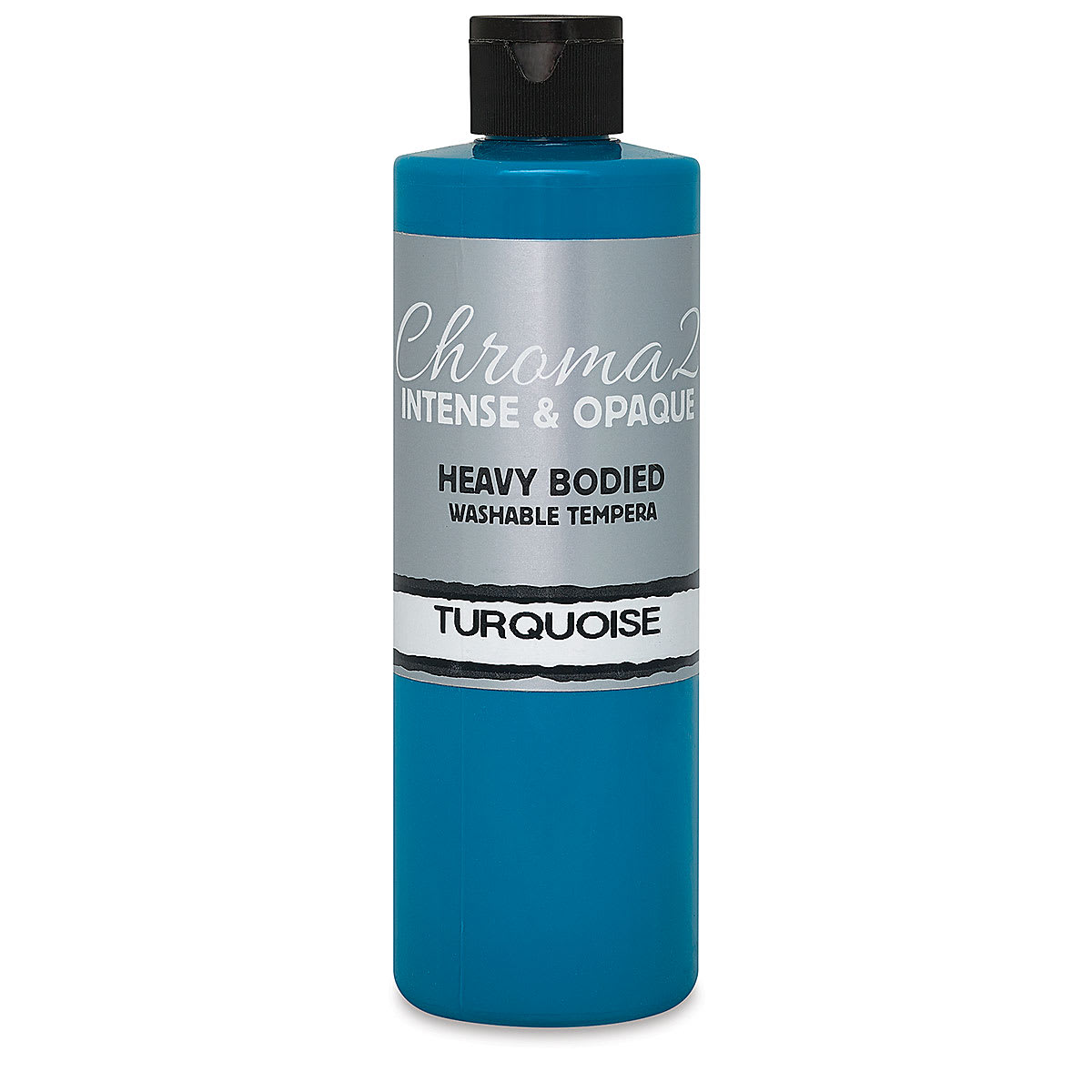 Chroma 2 Washable Tempera - 16 oz Bottle, Turquoise