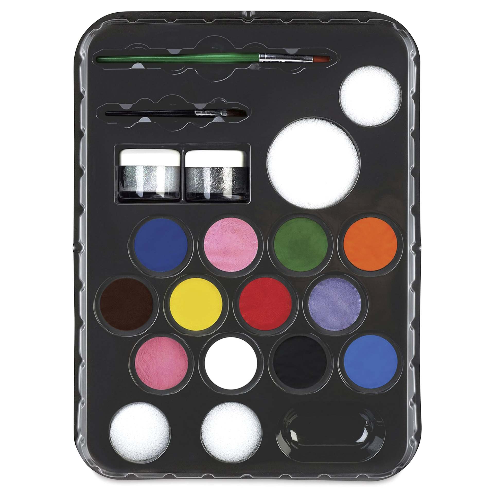 Snazaroo Face Paints - Ultimate Party Pack, Set of 21, contents shown