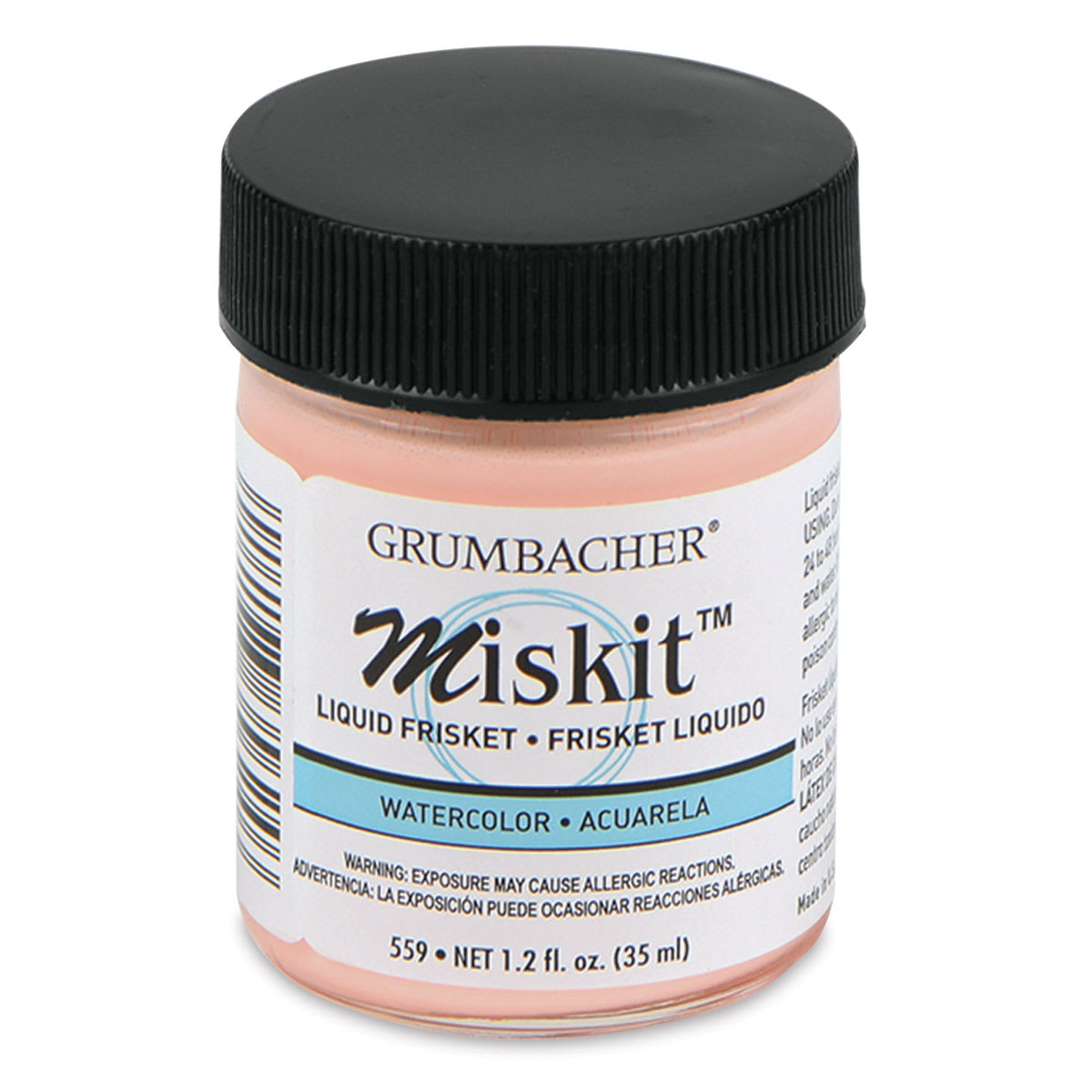 Grumbacher Miskit Friskit - Front of 1.2 oz Jar shown Grumbacher Miskit Friskit - Front of 1.2 oz Jar shown