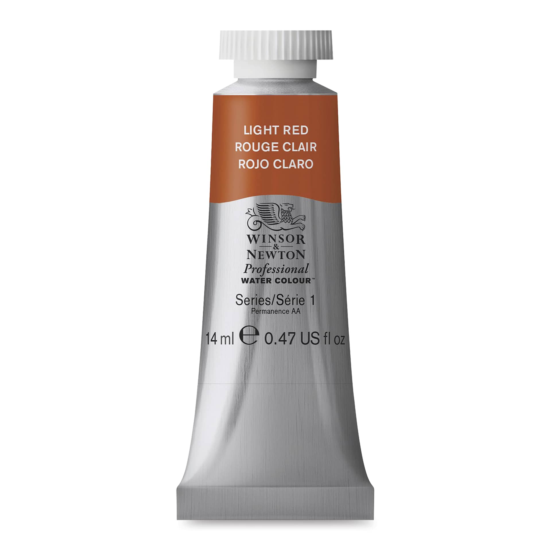 Winsor & Newton Professional Watercolor - Light Red, 14 ml Tube