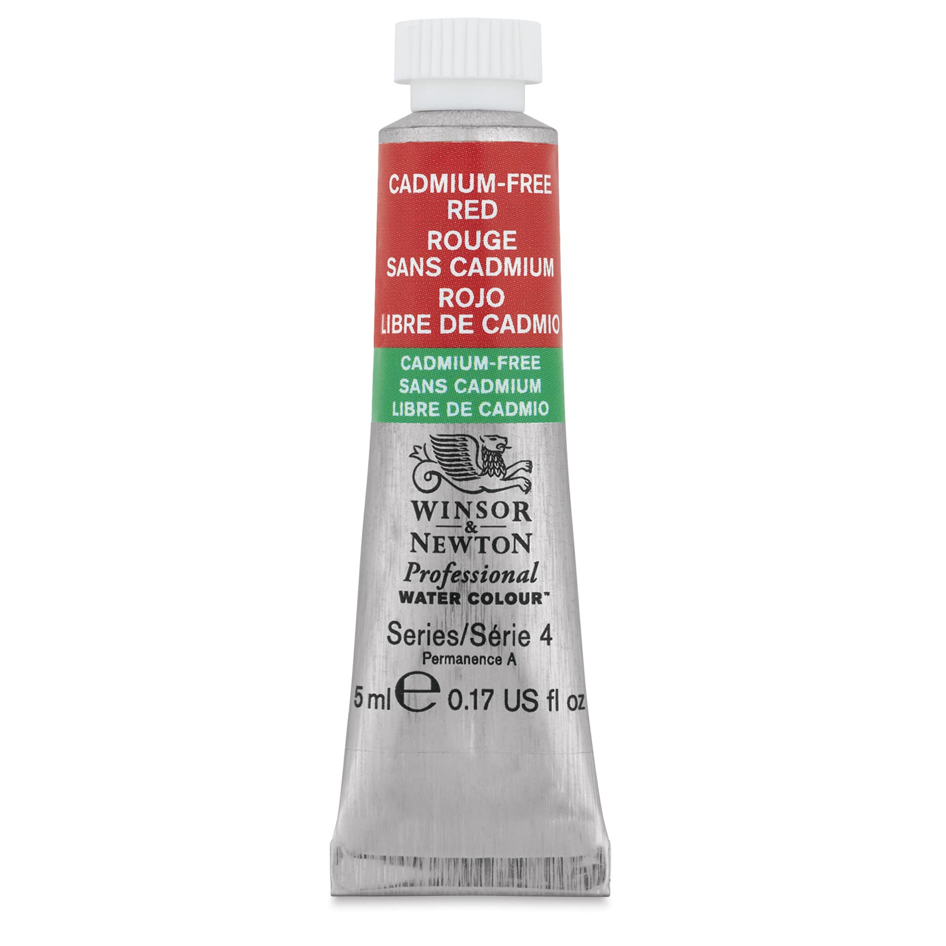 Winsor & Newton Professional Watercolor - Cadmium-Free Red, 5 ml tube